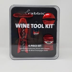 Rabbit wine tools set